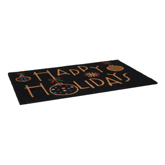 Happy Holidays Doormat {5}