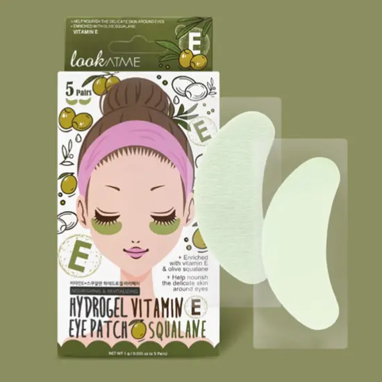 LOOK AT ME Hydrogel Eye Patches, 5 pairs (6 Types) RETINOL {6}