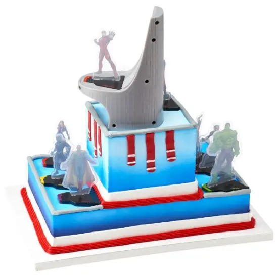 Marvel's Avengers Headquarters Signature DecoSet&reg; Cake Decoration {4}