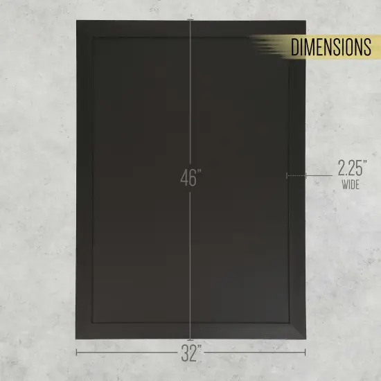HBCY Creations Magnetic Wall Chalkboard, Framed Decorative Chalkboard with Eraser - For Kitchen, Weddings, Restaurant Menus and More! {7}