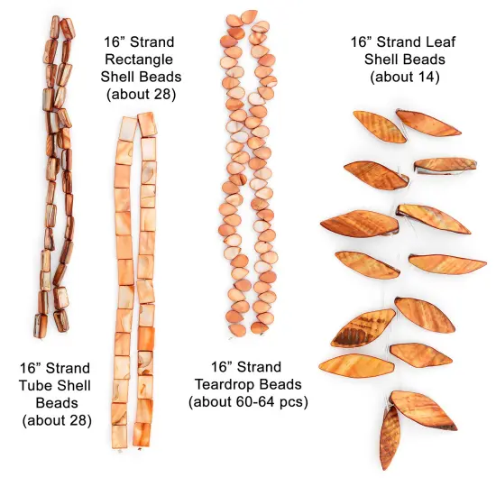 Josie Shell Beads Collection Value Pack {3}