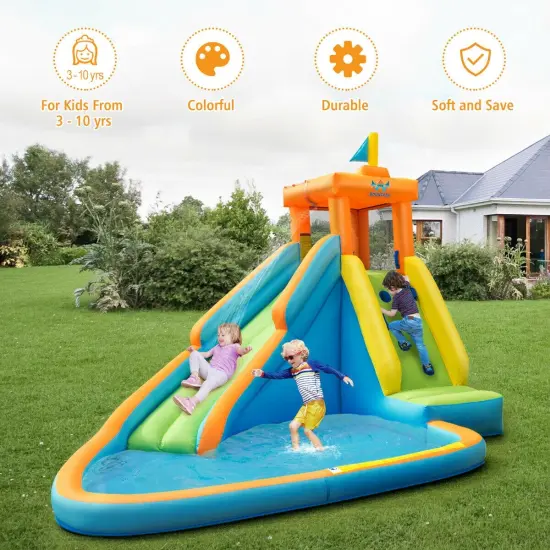 Inflatable Water Slide Bounce House {3}