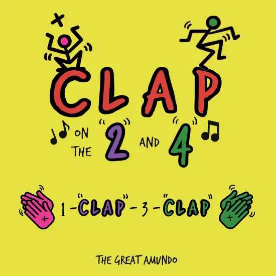 Clap on the 2 and 4 {1}
