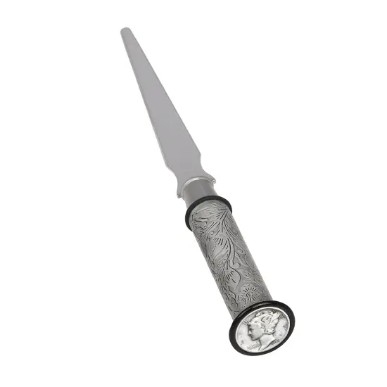 Silver Mercury Dime Letter Opener {1}