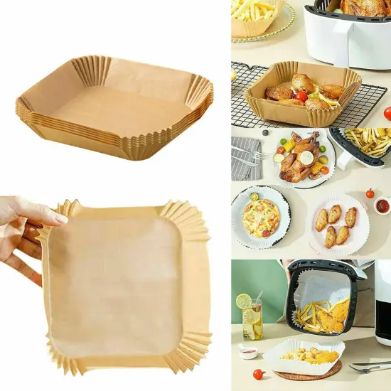 Disposable Non-Stick Parchment Paper Liners for Air Fryer {3}