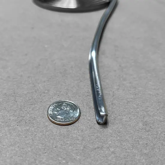 3/16 Round U Lead Came - Round Sides, Flat Bottom [RU-70]-12ft {3}