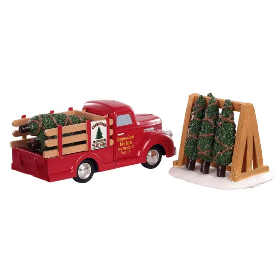 Lemax&copy; Vail Village Accessory&trade;: Tree Delivery, Set of 2 {1}