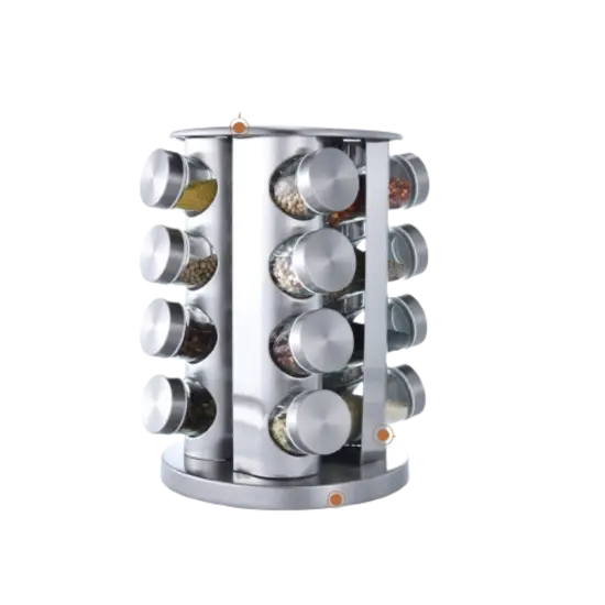 Kitcheniva 16 Jar Spice Rack Countertop Kitchen Organizer {1}