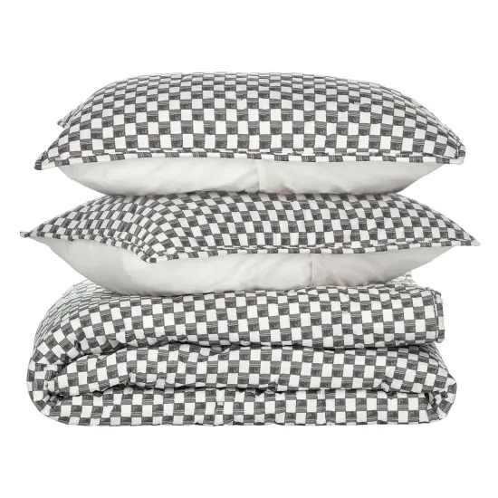 Nate Home by Nate Berkus Printed Cotton Comforter Quilt Set {4}