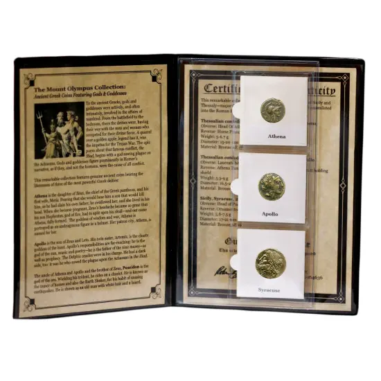 The Mount Olympus Collection - Ancient Greek Coins Featuring Gods and Goddesses {1}