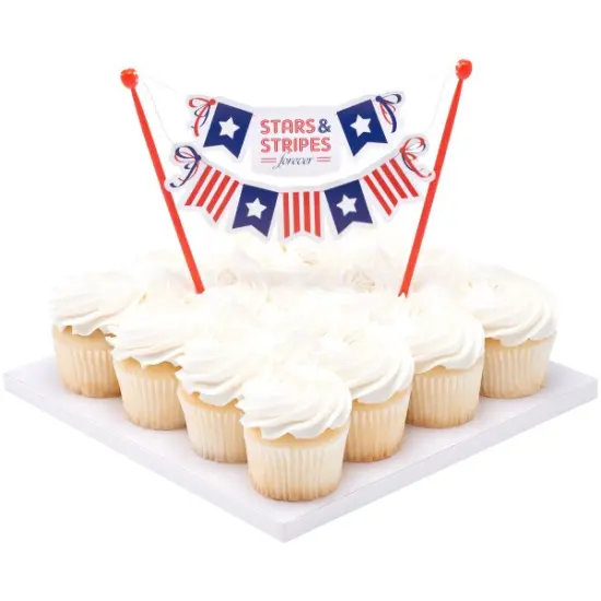 Stars and Stripes Forever Banner Layon {2}