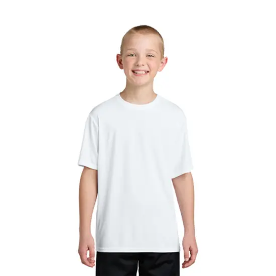 Port & Company&reg; Youth Performance Crew Neck Short Sleeve Tee Carolina blue {4}