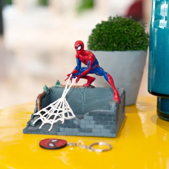 Marvel Spider-Man Finders Keypers Statue | Official Spider-Man Key Holder Figure {7}