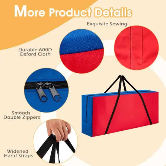 Giant Carry Storage Bag for 4 in a Row Game with Durable Zipper {3}