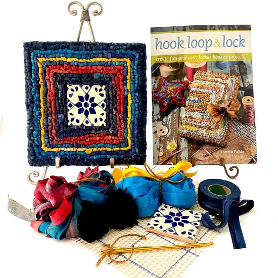 Graffiti Blues Studio Trivet Locker Hooking Kit {1}