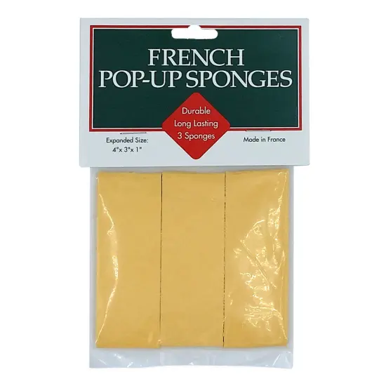 French Pop-Up Sponge - 3 Pack {3}