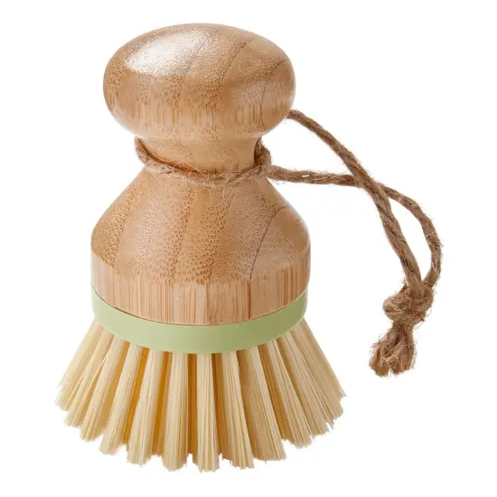 Bamboo Handle Dish Brush, Natural {1}
