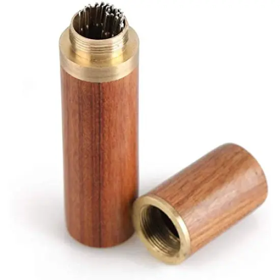 25 Pcs Hand Sewing Big Eye Needles Sharp Needle，with Solid Wood Needle Case for {4}