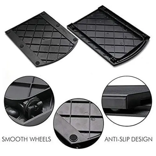 Handy Sliding Tray Sliding Tray Mat for Coffee Maker,Kitchen Appliance Moving Caddy,Countertop Stoage for Air Fryer, Blender, Stand Mixer,Food Processors,2 Sets {2}
