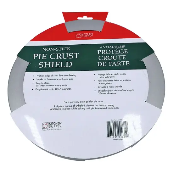 Pie Crust Shield 10 Inch, Non-stick {1}
