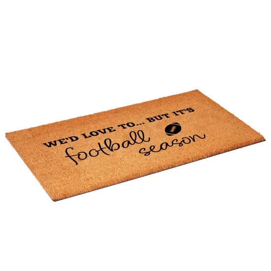 We'd love to.. But it's Football Season Doormat {4}