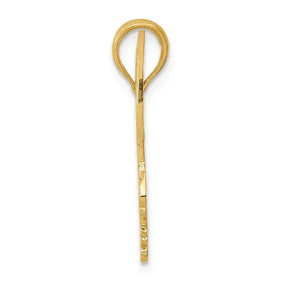 14K Yellow Gold Eagle Charm Bird Pendant Jewelry 20mm x 19mm {2}