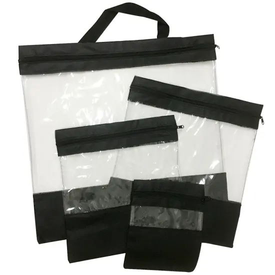 Clear Storage Bags 4-piece Assortment {1}