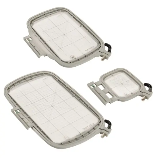 Bernette B79 Sewing & Embroidery Machine Bundle with 3 Embroidery Hoops {4}