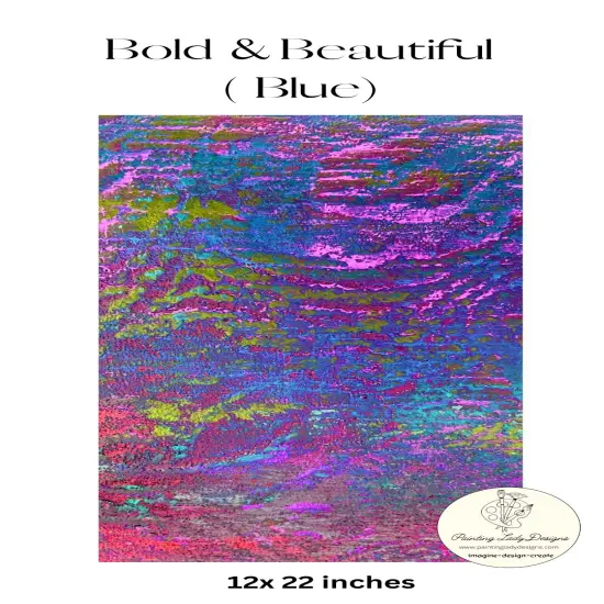 BOLD & Beautiful!BLUE!A sheet of vivid colors {1}