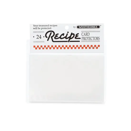 Weatherbee Recipe Card Protectors / 4 X 6 INCHES {2}