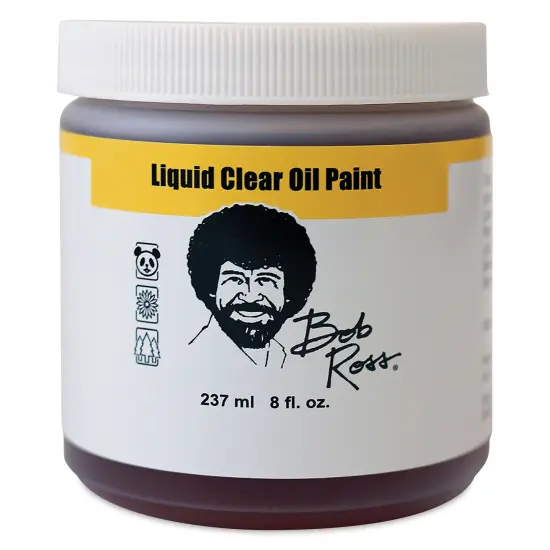 Bob Ross Liquid Medium - Clear, 8 oz jar {1}