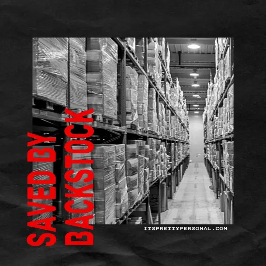 SAVED BY BACK-STOCK! Must discuss with Lauren before placing order- Supplies {1}