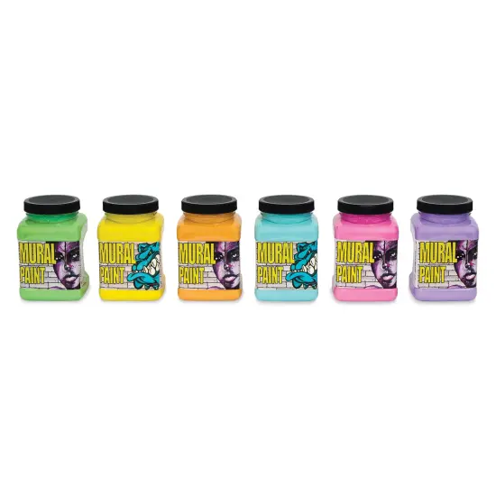 Chroma Acrylic Mural Paints - Tints, Set of 6 {1}