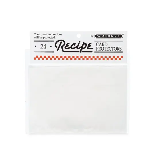 Weatherbee Recipe Card Protectors / 4 X 6 INCHES {1}