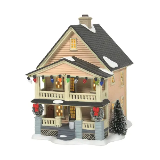 Department 56 Department 56 Schwartz's House Lighted Christmas Figurine #6009756 Beige {1}