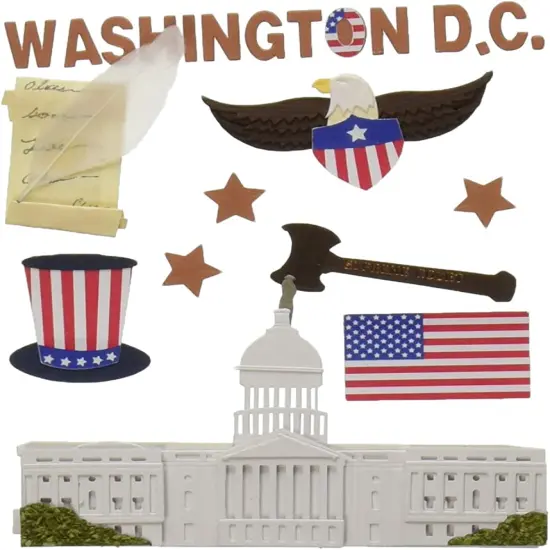 Jolee's Boutique Washington D.C Dimensional Stickers {1}