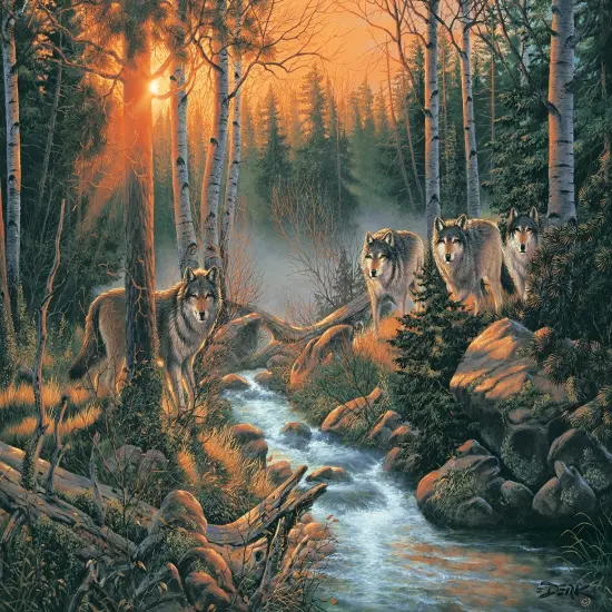 Sunsout Forest Shadows 1000 pc Jigsaw Puzzle 26218 {1}