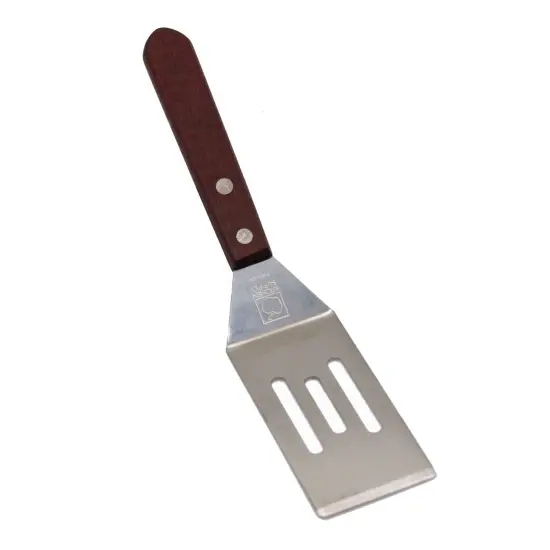 Mini Spatula Stainless Steel with Wood Handle {2}