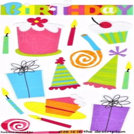 Sticko Birthday Party Stickers {1}