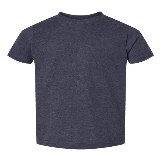 Rabbit Skins&reg; Toddler Crewneck Short Sleeve Fine Jersey Tee Vintage navy {1}
