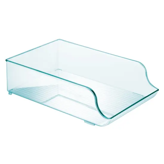 mDesign Plastic Water Bottle Tray Storage Rack and Dispenser {4}