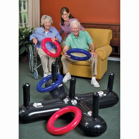 Jumbo Inflatable Ring Toss {4}