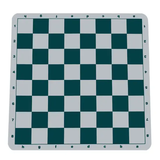 WE Games The Original 100% Silicone Tournament Chess Mat - 20 Inch Board {7}