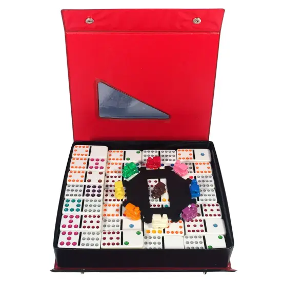 WE Games Mexican Train Dominoes, Double Twelve {1}