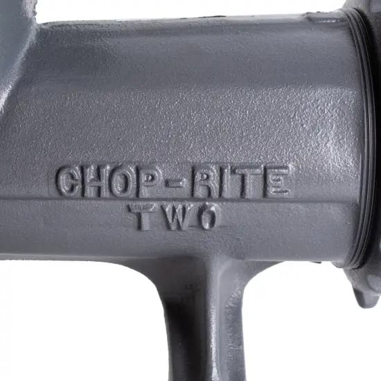 Chop-Rite Enterprise Bolt Down Meat Grinder Xylon Coating Model 32 {5}