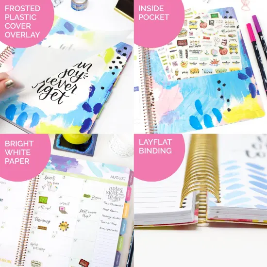 bloom daily planners Undated Teacher Planner & Calendar, Learn with Joy {3}