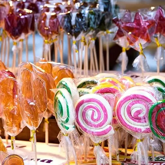 360 Pieces Cake Pop Sticks and Wrappers Ties Kit, Including 120ct 6-inch Paper Lollipop Sticks, 120ct Cake Pop Parcel Bags, 120ct Gold Twist Ties for Candy Making Packaging Supplies {5}