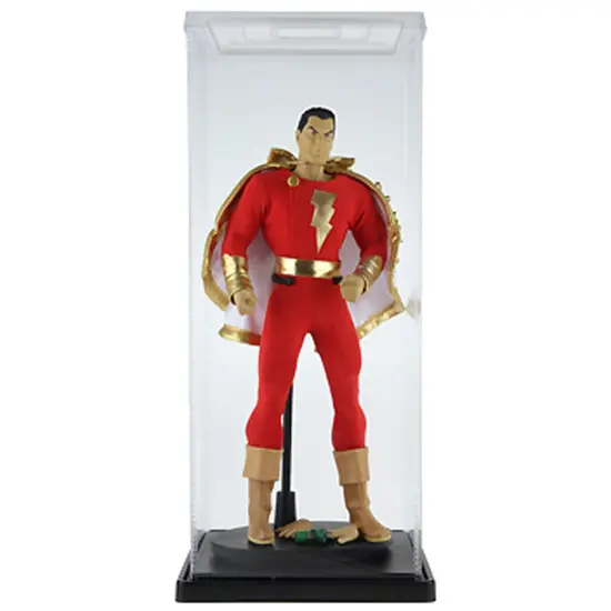 ExpoCase Plastic Folding Display Cover for Dolls, 6.625" W x 6.625" D x 17.375" H {4}