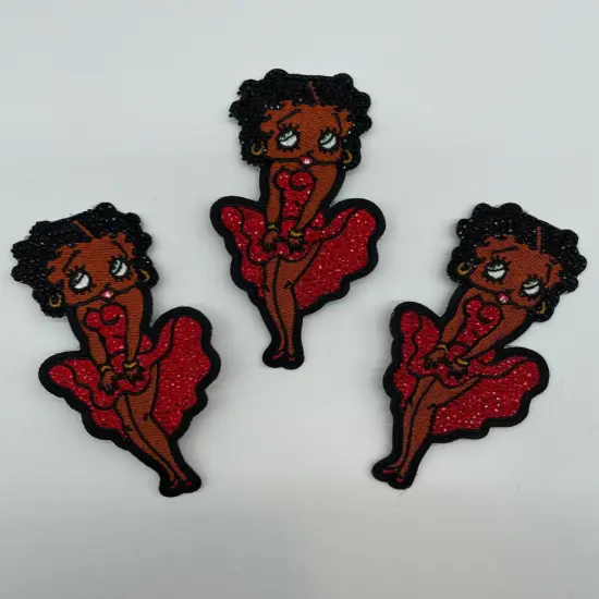 Betty B rhinestone patch {2}