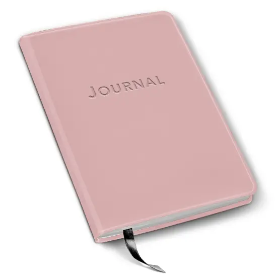 Desk Journal by Harbor - 8"x5.5" Cambridge Light Pink {1}